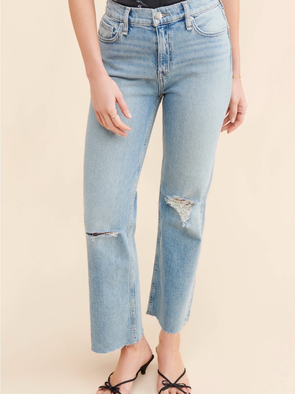Hudson  straight leg jeans